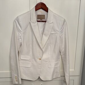 Banana Republic White Blazer